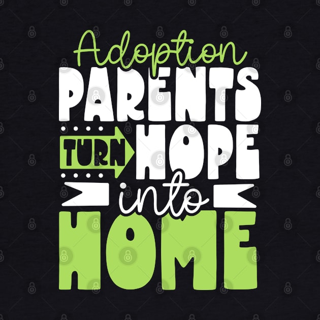 Hope becomes home - adoption parents by Modern Medieval Design